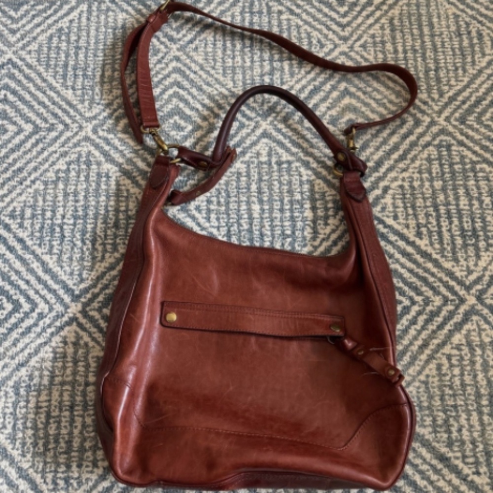 Frye Jenny brown hobo used